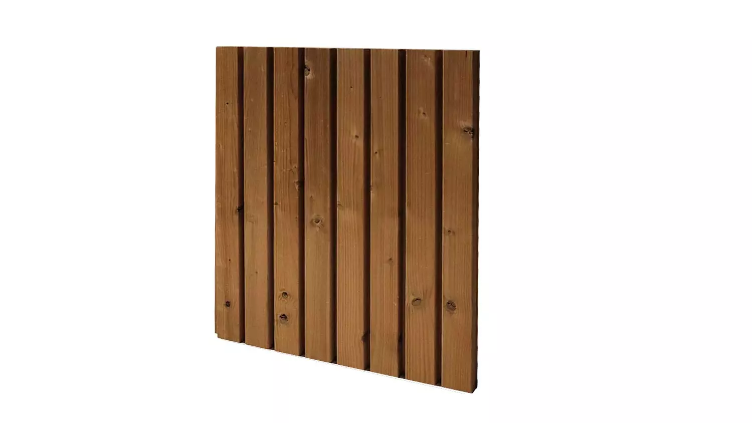 LUNA Duple 3D Fassadenprofil* mit Leistenoptik, Thermofichte, 32x140mm, Länge 3,90m, A-Sort.