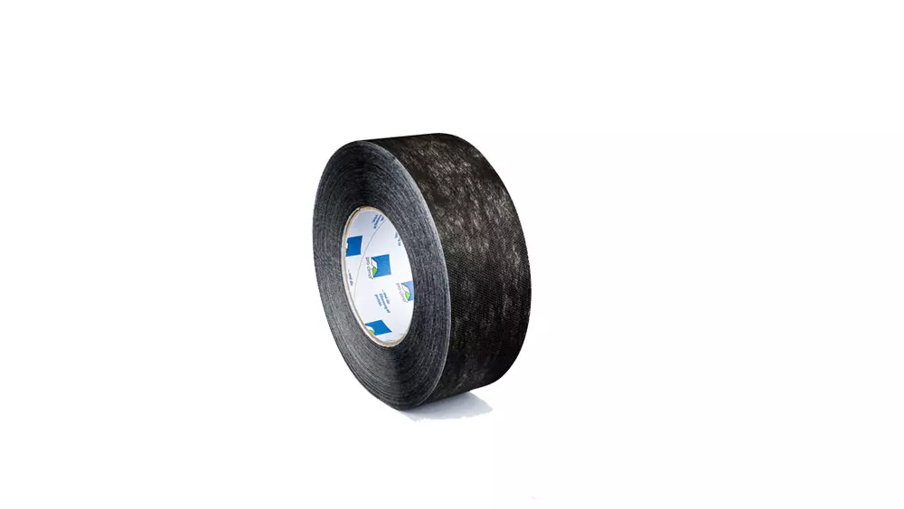 TESCON® INVIS Klebeband wasserfest, schwarz, 30m x 6cm (für innen u. außen)